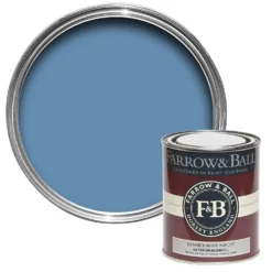 Farrow & Ball Exterior Eggshell Paint Cook's Blue - 750ml