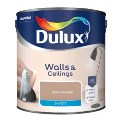 Dulux Matt Emulsion Paint Cookie Dough - 2.5L 12 Dulux Matt Emulsion Paint Cookie Dough - 2.5L -Laura Paint Shop 12841065 1434833236102736