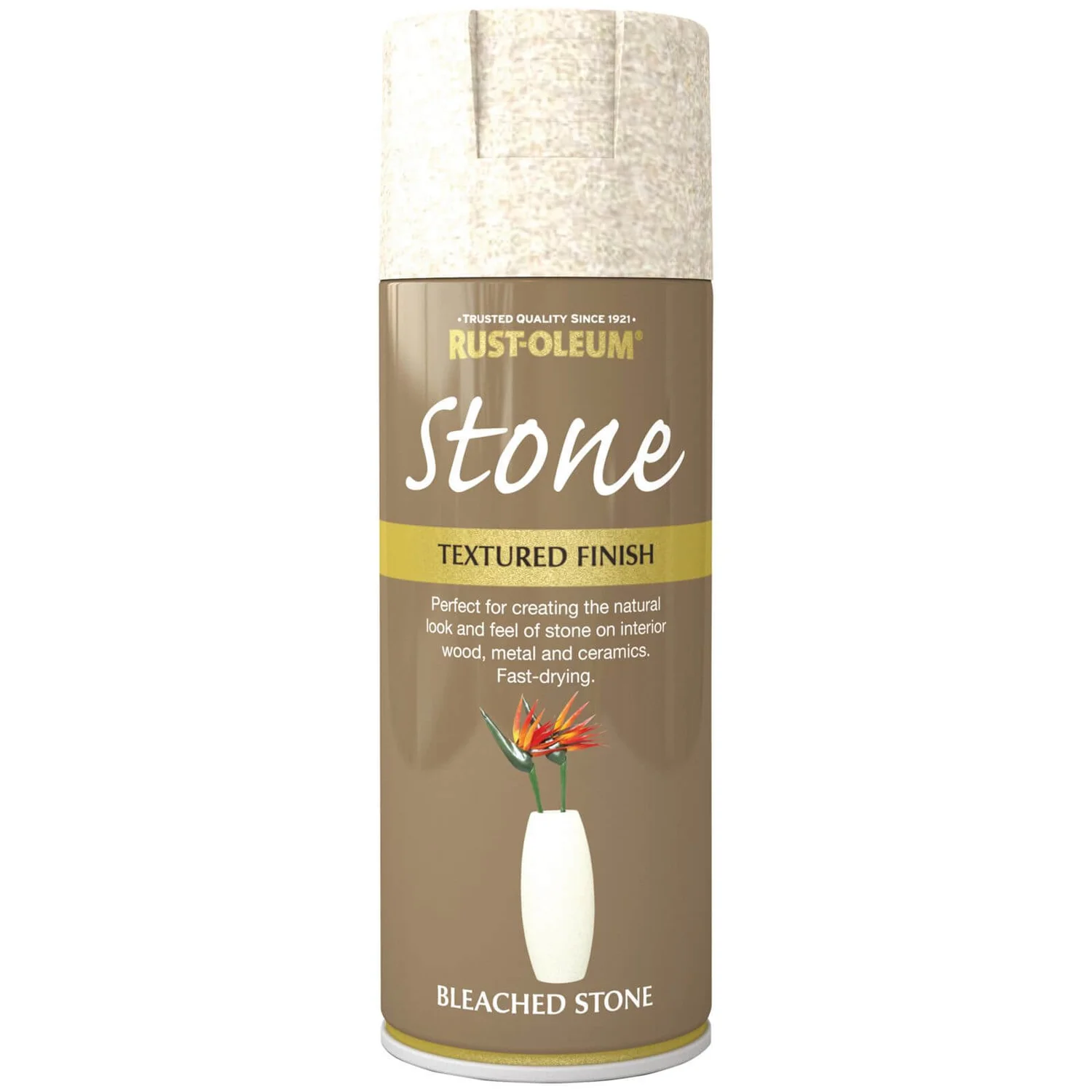 Rust-Oleum Stone Spray Paint - Bleached Stone - 400ml 3 Rust-Oleum Stone Spray Paint - Bleached Stone - 400ml