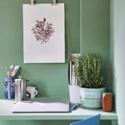 Farrow & Ball Full Gloss Paint Breakfast Room Green - 750ml -Laura Paint Shop 12841201 3634908105797895