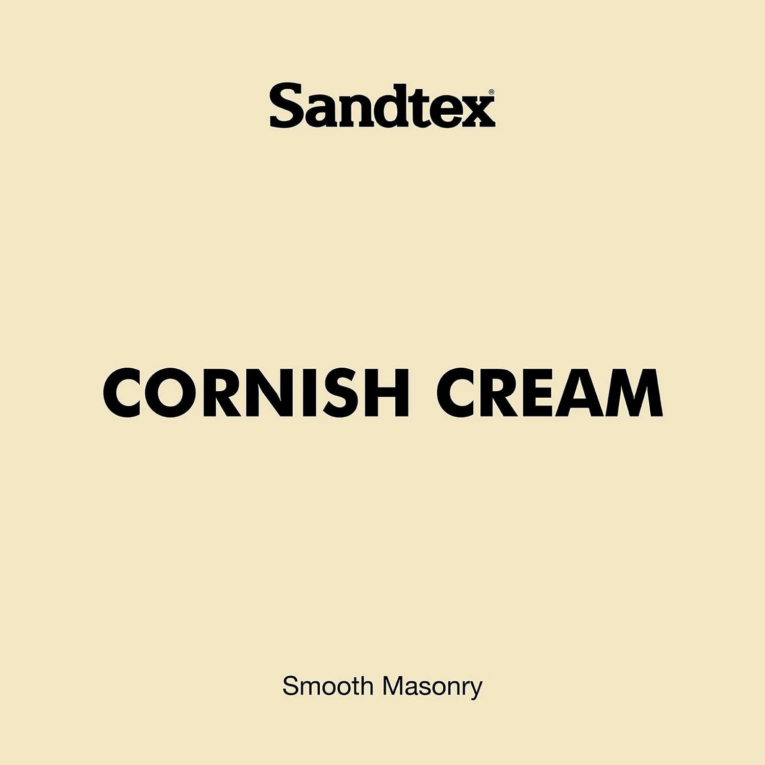 Sandtex® Ultra Smooth Masonry Paint Cornish Cream - 2.5L 11 Sandtex® Ultra Smooth Masonry Paint Cornish Cream - 2.5L - Image 9