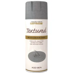 Rust-Oleum Textured Spray Paint - Aged Iron - 400ml