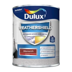 Dulux Weathershield Exterior Gloss Paint Monarch - 750ml 11 Dulux Weathershield Exterior Gloss Paint Monarch - 750ml -Laura Paint Shop 12842079 9084833169047234