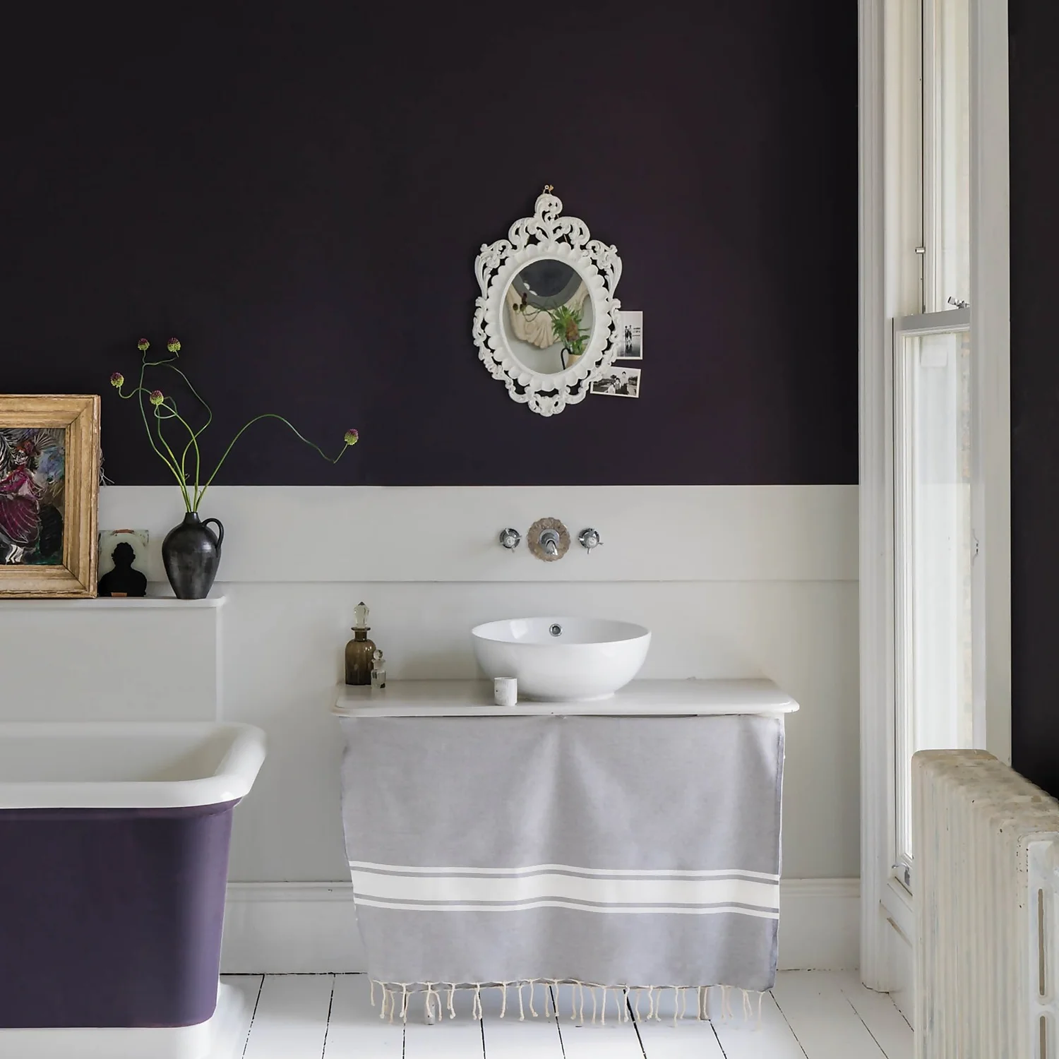 Farrow & Ball Estate Matt Emulsion Paint Wimborne White - Tester 100ml 4 Farrow & Ball Estate Matt Emulsion Paint Wimborne White - Tester 100ml - Image 2