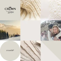 Crown Walls & Ceilings Matt Emulsion Paint Snowfall - 2.5L 16 Crown Walls & Ceilings Matt Emulsion Paint Snowfall - 2.5L -Laura Paint Shop 12842423 5434969529393232