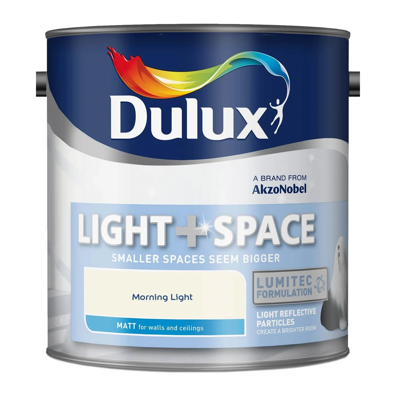 Dulux Light & Space Matt Emulsion Paint Morning Light - 2.5L 6 Dulux Light & Space Matt Emulsion Paint Morning Light - 2.5L - Image 4