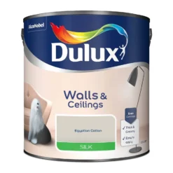 Dulux Silk Emulsion Paint Egyptian Cotton - 2.5L 12 Dulux Silk Emulsion Paint Egyptian Cotton - 2.5L -Laura Paint Shop 12845512 9694833221322480
