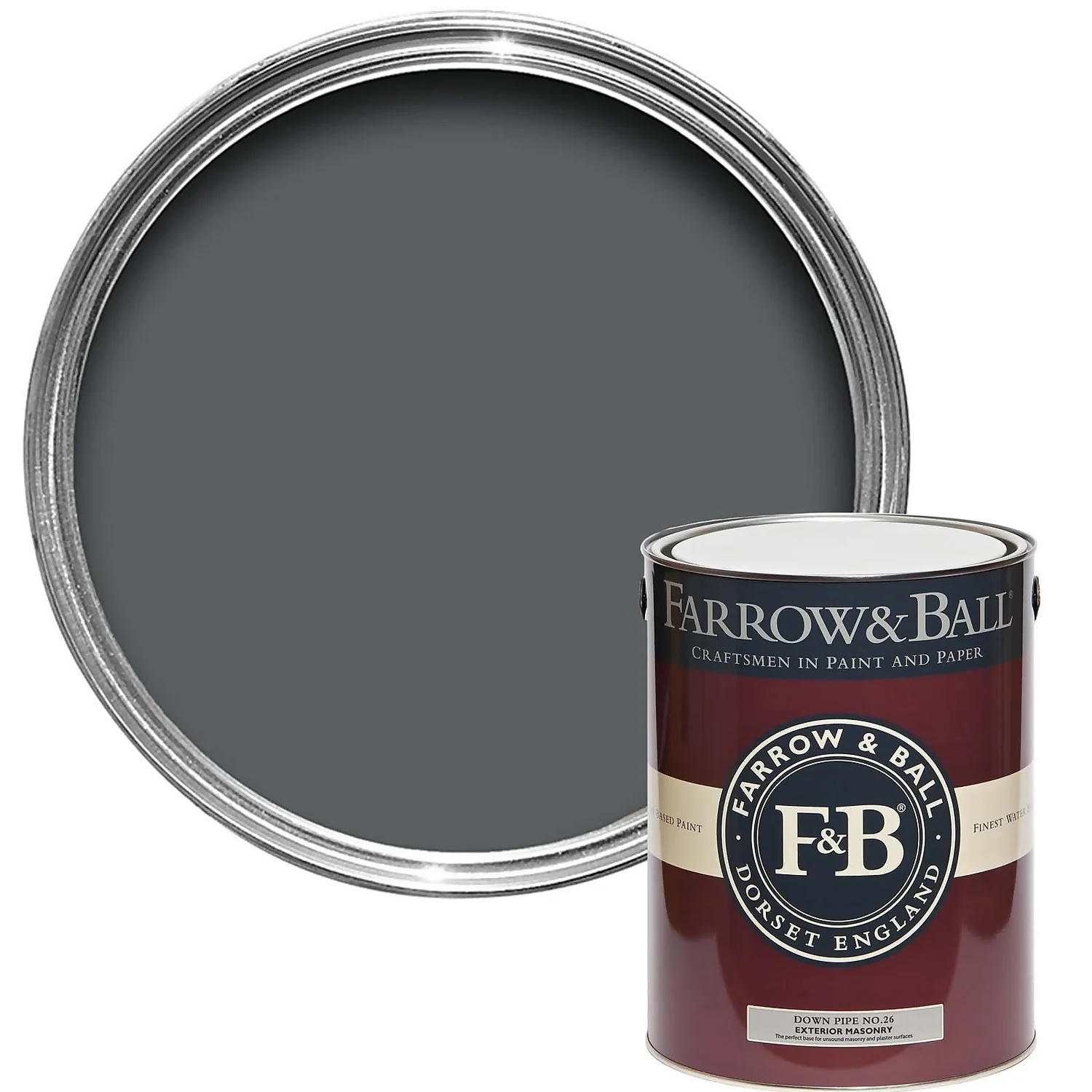 Farrow & Ball Exterior Masonry Down Pipe - 5L 3 Farrow & Ball Exterior Masonry Down Pipe - 5L