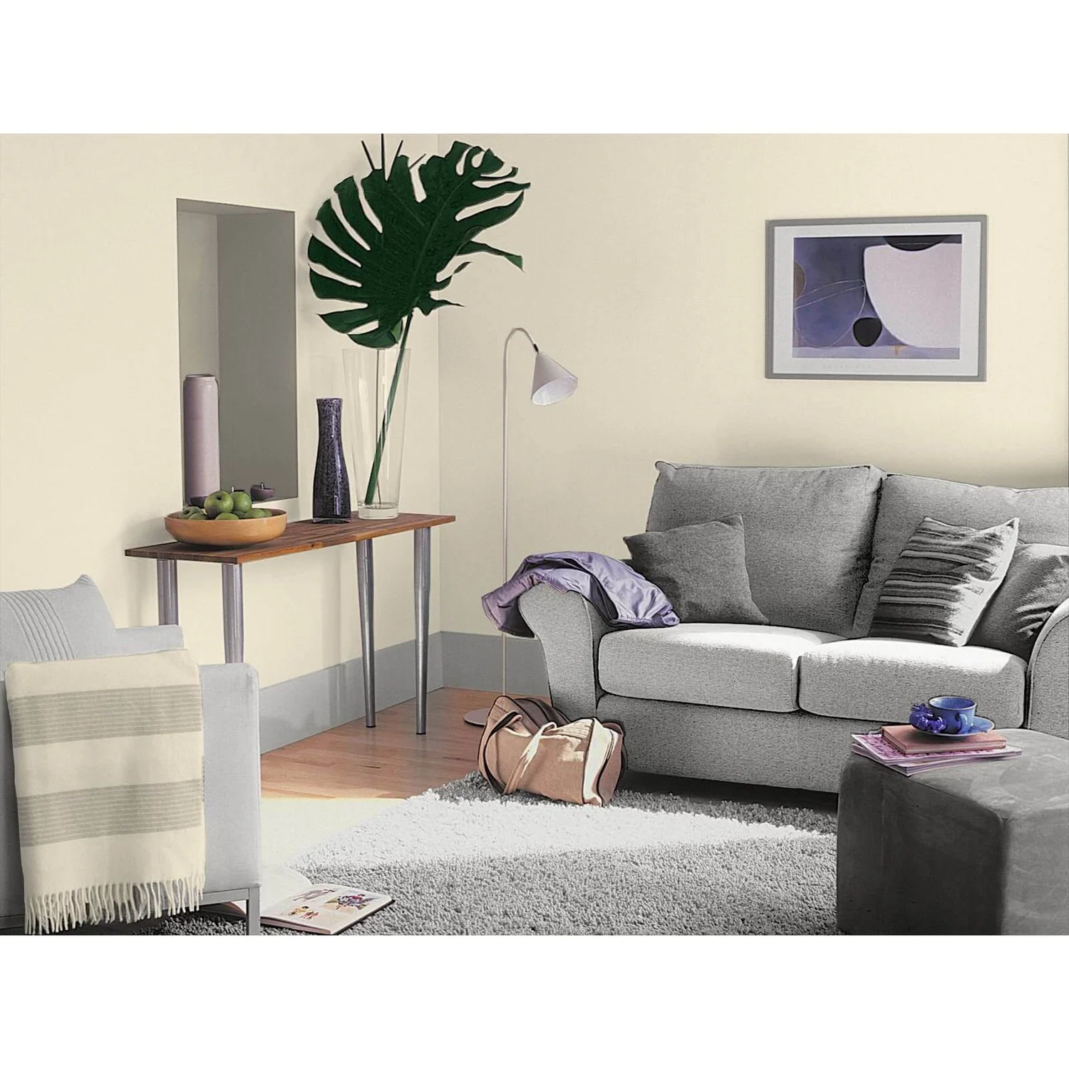 Dulux Light & Space Matt Emulsion Paint Frosted Dawn - 2.5L 4 Dulux Light & Space Matt Emulsion Paint Frosted Dawn - 2.5L - Image 2