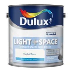 Dulux Light & Space Matt Emulsion Paint Frosted Dawn - 2.5L 10 Dulux Light & Space Matt Emulsion Paint Frosted Dawn - 2.5L -Laura Paint Shop 12845656 2524833192763551