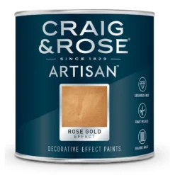 Craig & Rose Artisan Gold Effect Paint Rose Gold - 2.5L 5 Craig & Rose Artisan Gold Effect Paint Rose Gold - 2.5L -Laura Paint Shop 12846288 1124833225098910