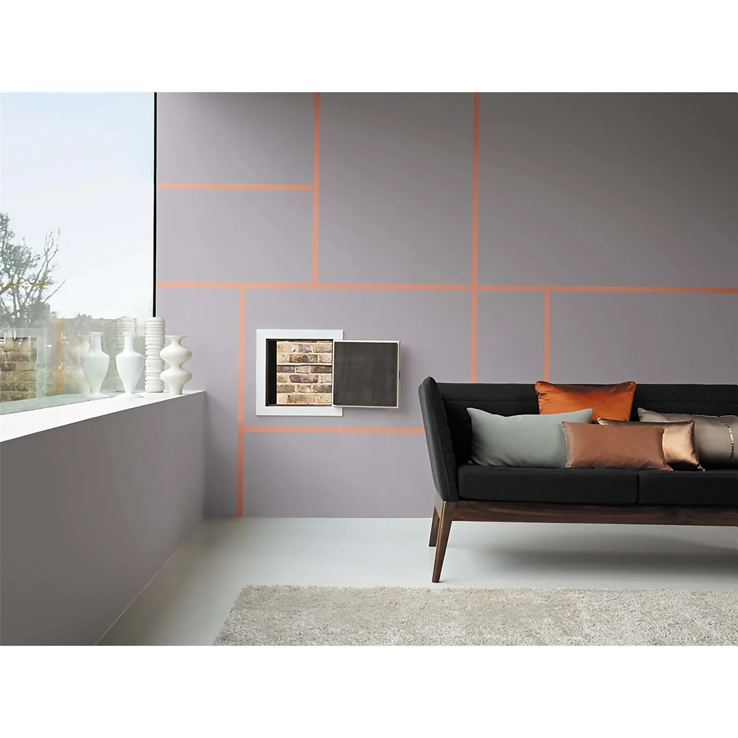 Dulux Simply Refresh One Coat Matt Emulsion Paint Natural Slate - 2.5L 4 Dulux Simply Refresh One Coat Matt Emulsion Paint Natural Slate - 2.5L - Image 2