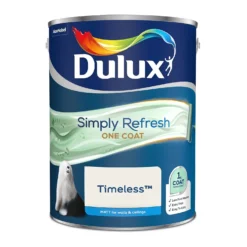 Dulux Simply Refresh One Coat Matt Emulsion Paint Timeless - 5L 13 Dulux Simply Refresh One Coat Matt Emulsion Paint Timeless - 5L -Laura Paint Shop 12881558 1884843845430581