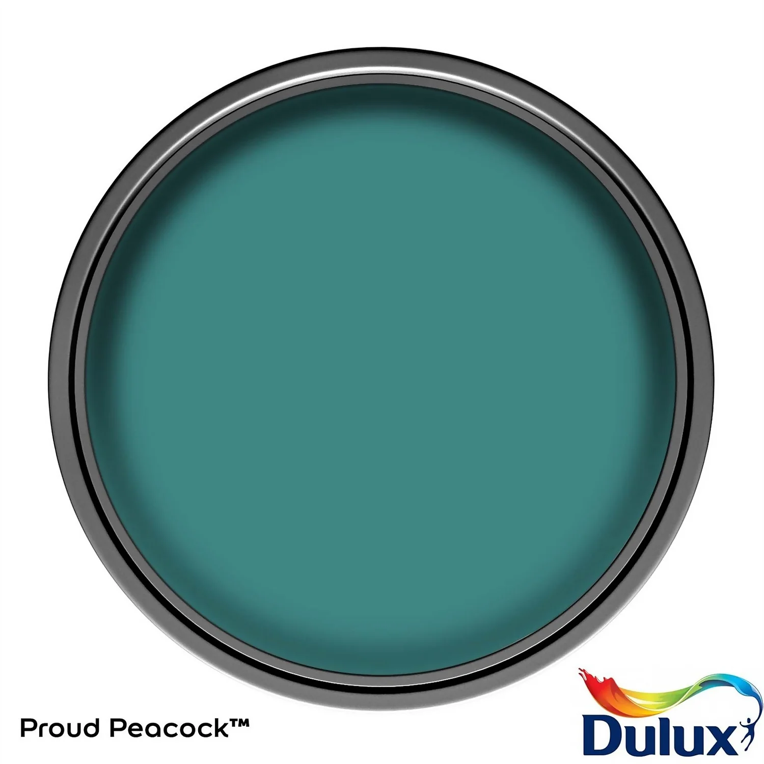Dulux Simply Refresh Feature Wall One Coat Matt Emulsion Paint Proud Peacock - 1.25L 5 Dulux Simply Refresh Feature Wall One Coat Matt Emulsion Paint Proud Peacock - 1.25L - Image 3