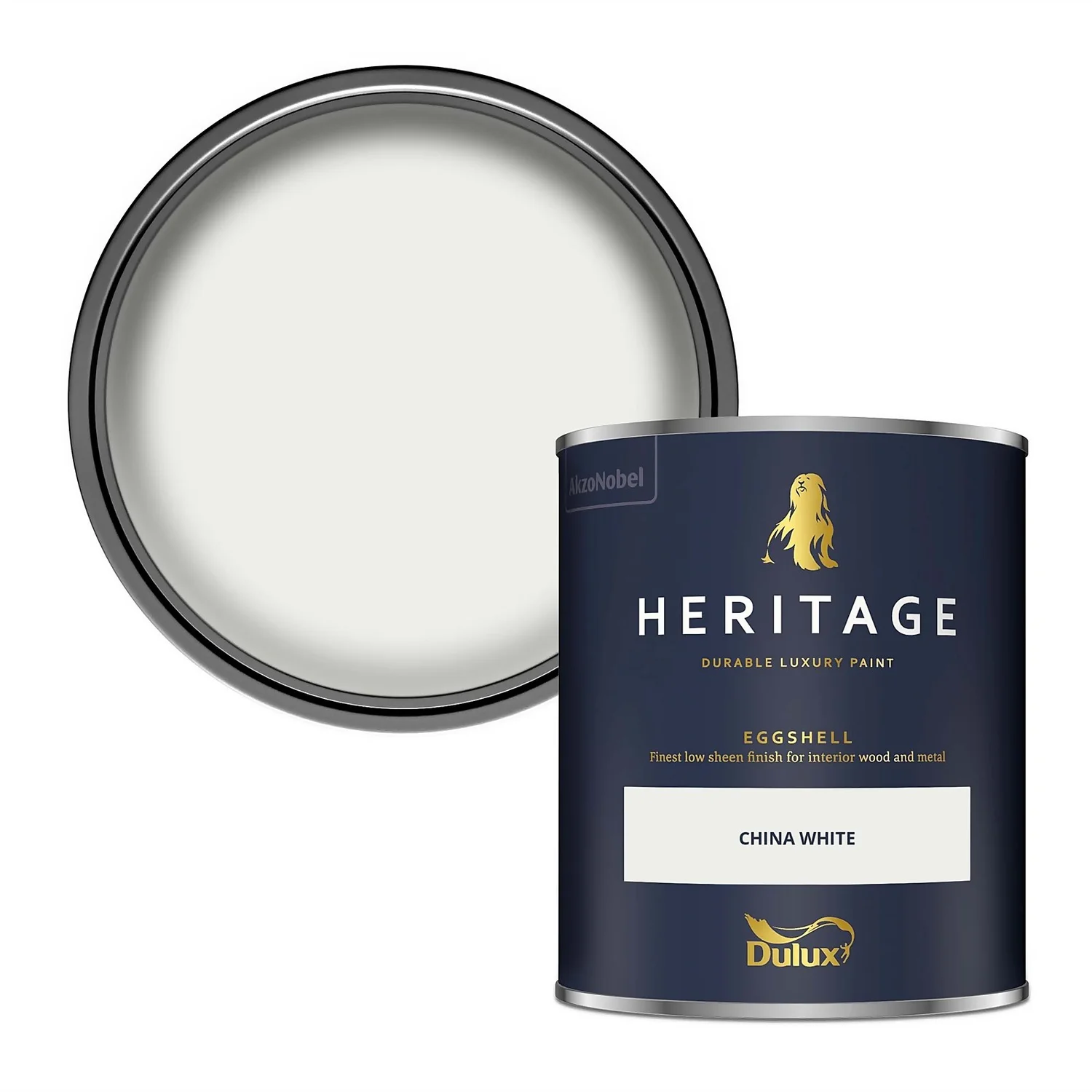 Dulux Heritage Eggshell Paint China White - 750ml 3 Dulux Heritage Eggshell Paint China White - 750ml