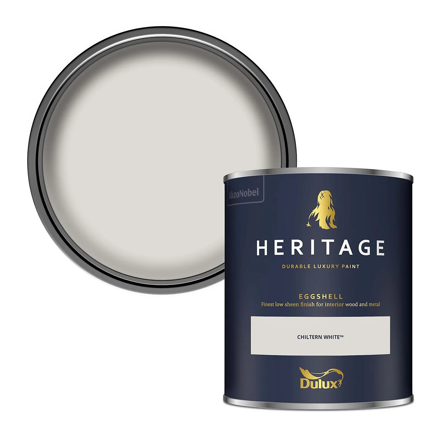 Dulux Heritage Eggshell Paint Chiltern White - 750ml 3 Dulux Heritage Eggshell Paint Chiltern White - 750ml