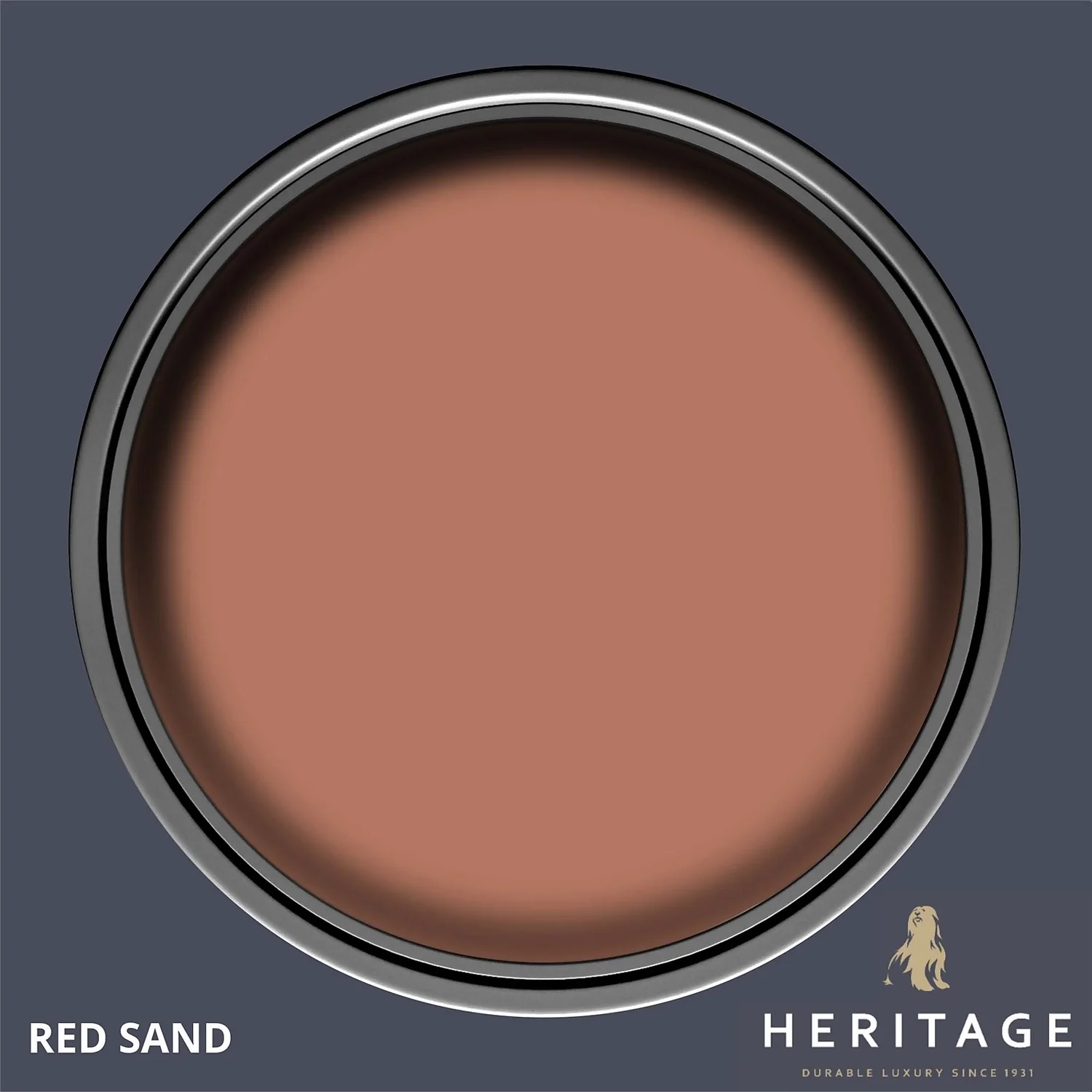 Dulux Heritage Matt Emulsion Paint Red Sand - Tester 125ml 5 Dulux Heritage Matt Emulsion Paint Red Sand - Tester 125ml - Image 3
