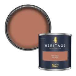 Dulux Heritage Matt Emulsion Paint Red Sand - Tester 125ml