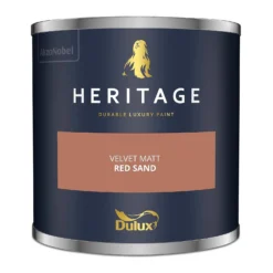 Dulux Heritage Matt Emulsion Paint Red Sand - Tester 125ml 14 Dulux Heritage Matt Emulsion Paint Red Sand - Tester 125ml -Laura Paint Shop 12886131 6494843801409049
