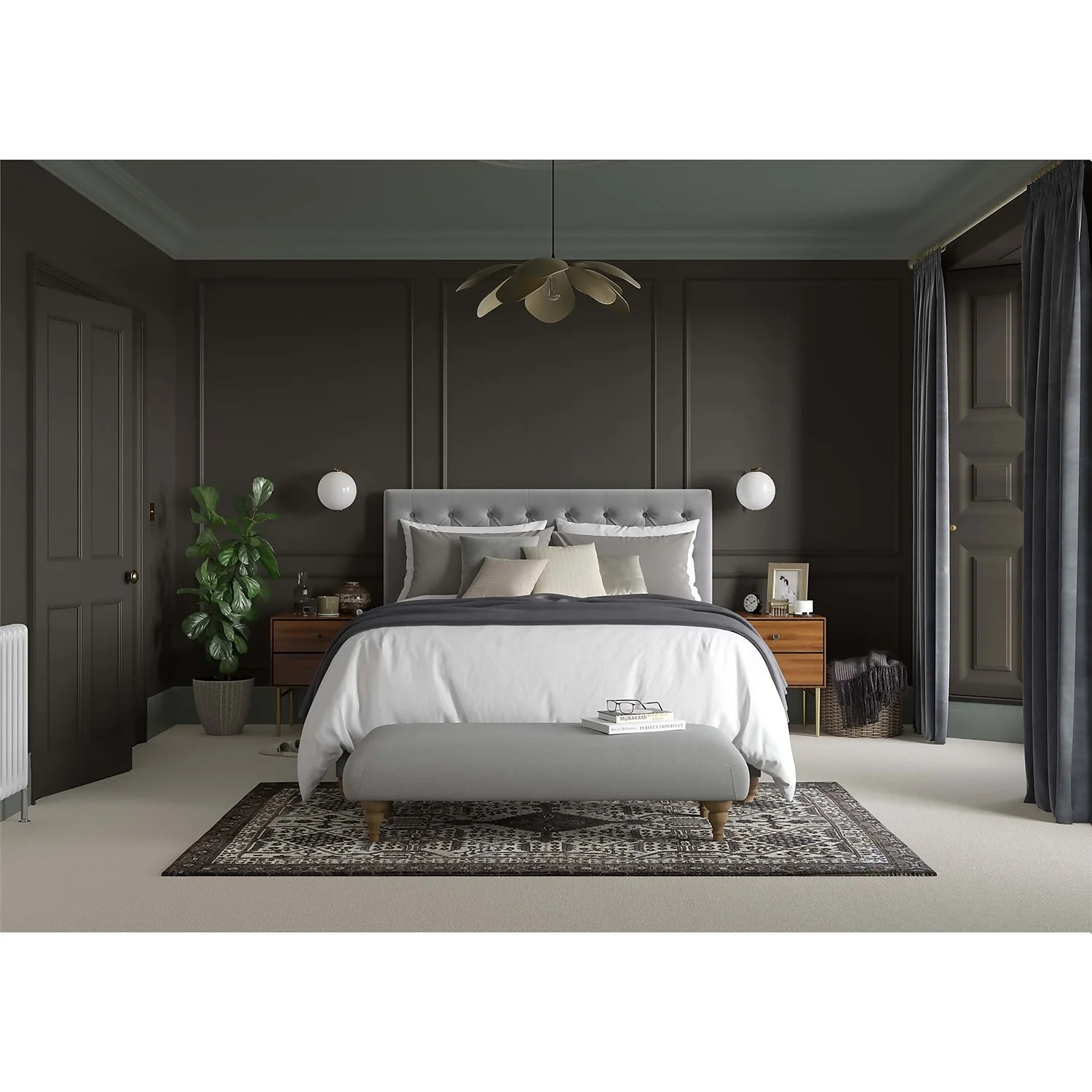 Dulux Heritage Matt Emulsion Paint Tudor Brown - Tester 125ml 11 Dulux Heritage Matt Emulsion Paint Tudor Brown - Tester 125ml - Image 9