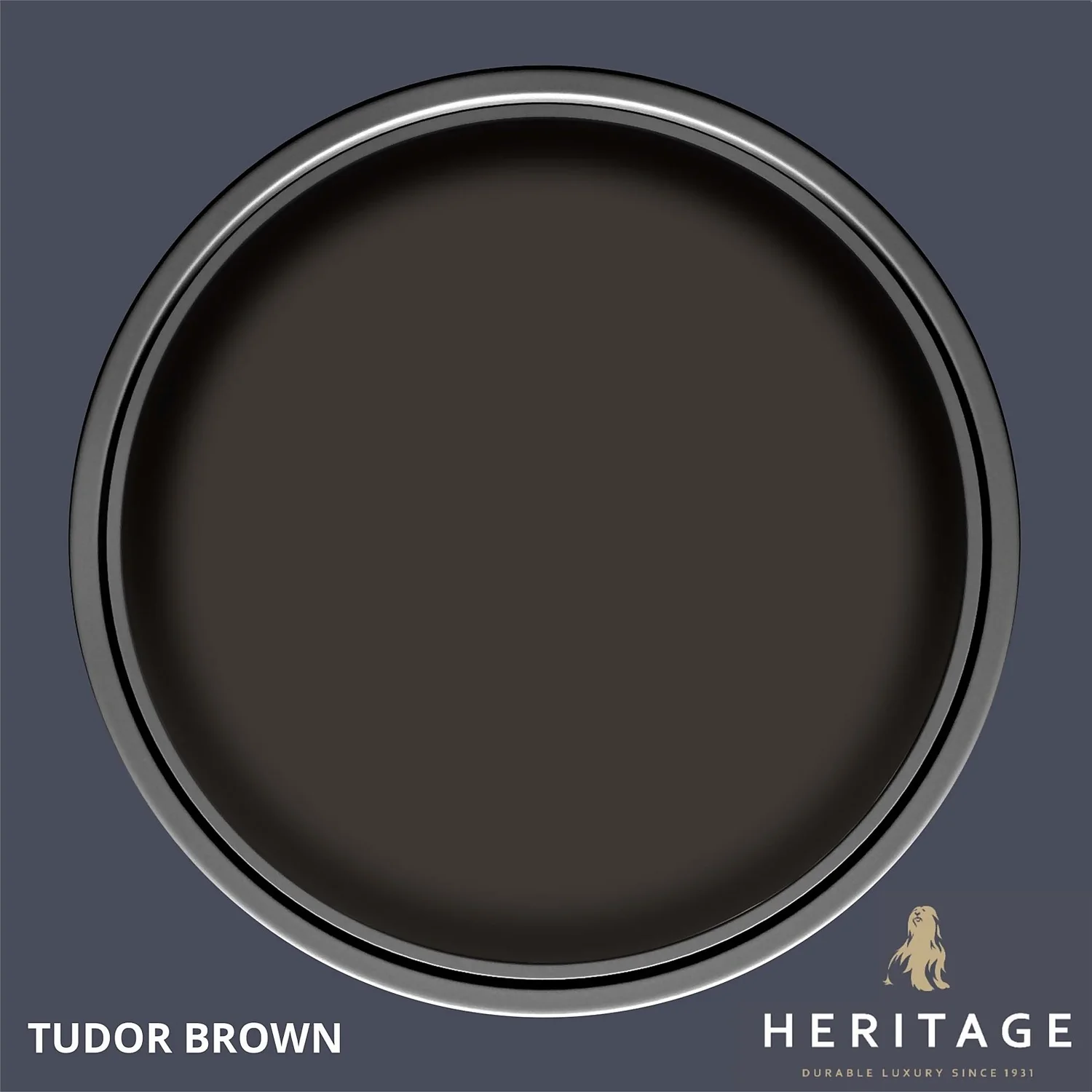 Dulux Heritage Matt Emulsion Paint Tudor Brown - Tester 125ml 5 Dulux Heritage Matt Emulsion Paint Tudor Brown - Tester 125ml - Image 3