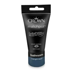 Crown Easyclean Bathroom Paint Midnight Navy - 40ml 13 Crown Easyclean Bathroom Paint Midnight Navy - 40ml -Laura Paint Shop 12886554 1994853989651176