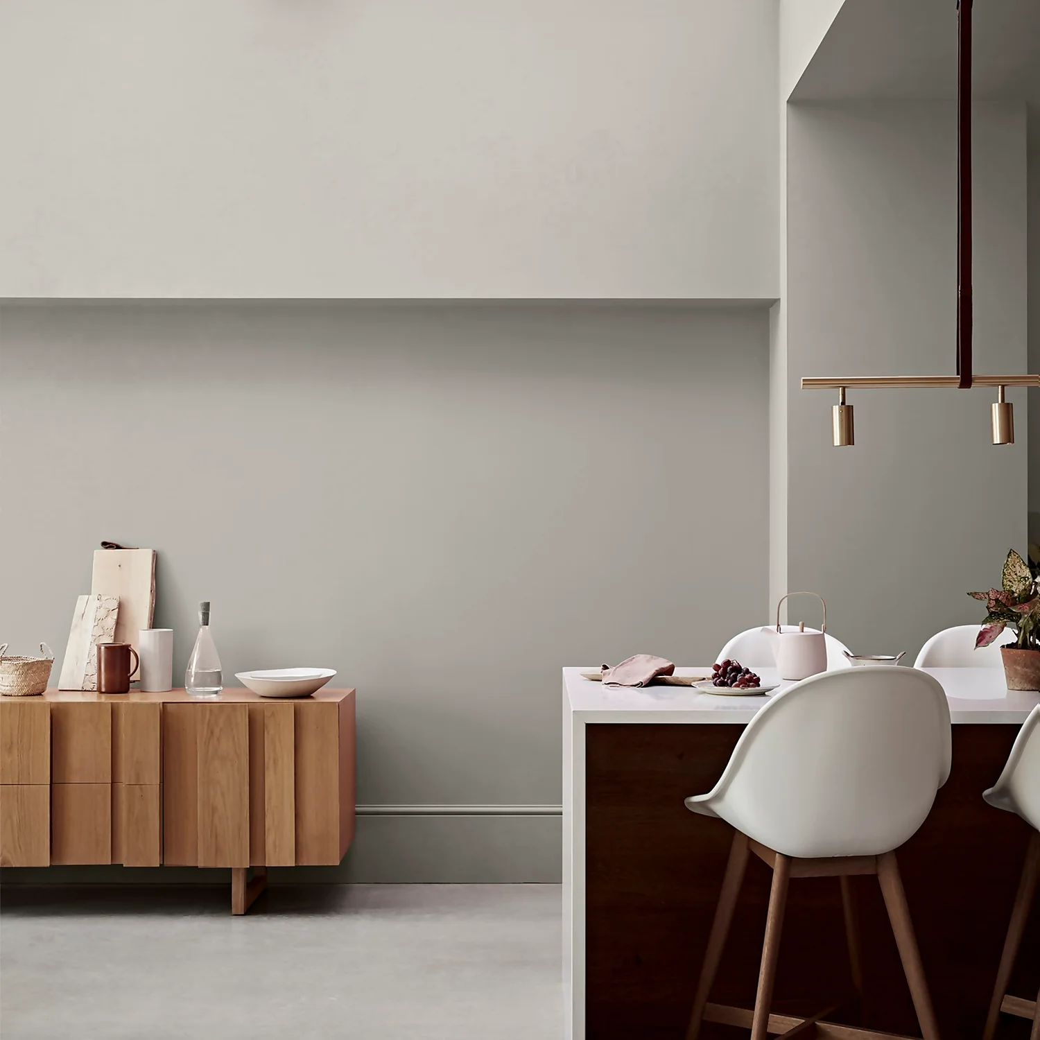 Crown Easyclean Kitchen Paint Grey Putty - 0.04L 4 Crown Easyclean Kitchen Paint Grey Putty - 0.04L - Image 2