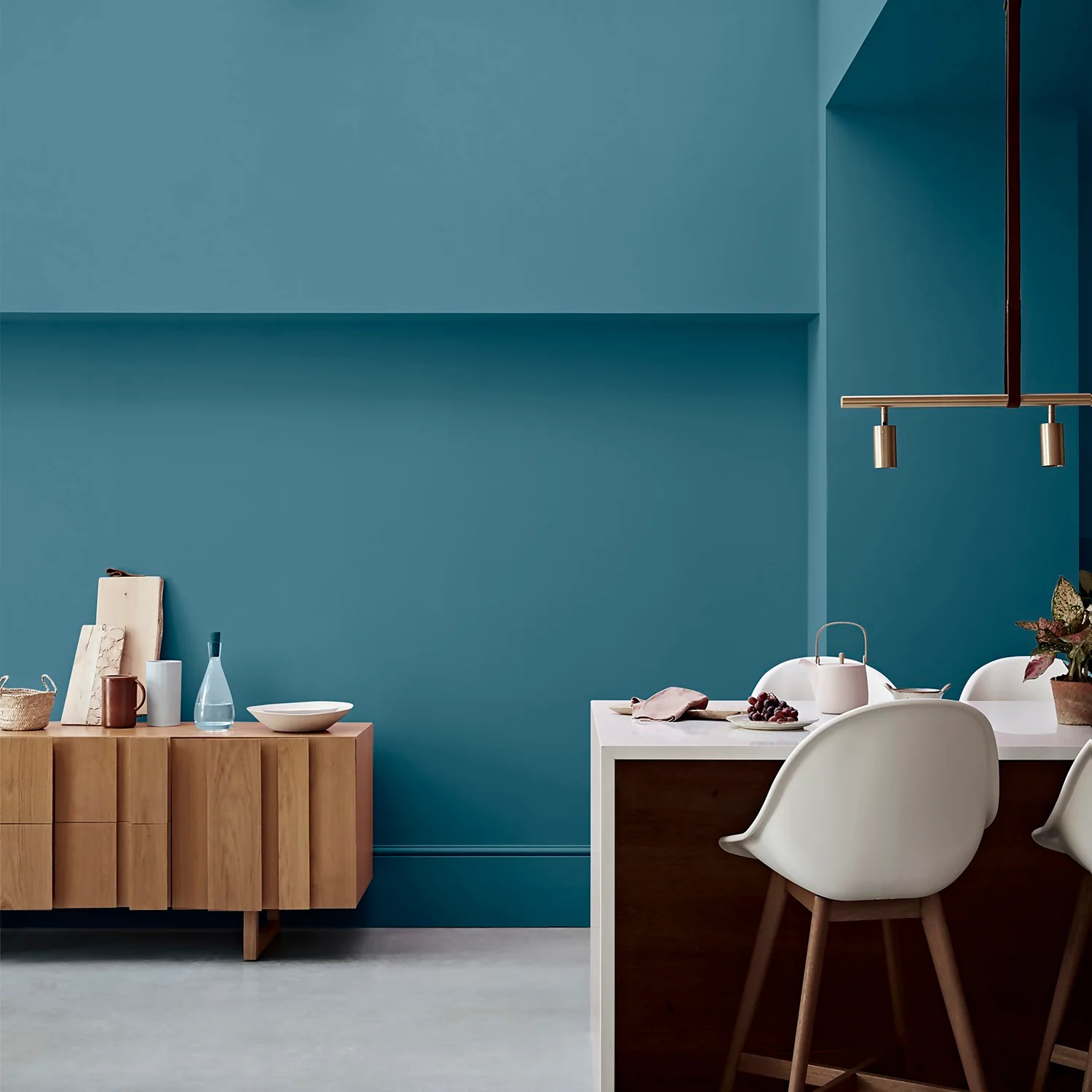 Crown Easyclean Kitchen Paint Teal - 0.04L 4 Crown Easyclean Kitchen Paint Teal - 0.04L - Image 2