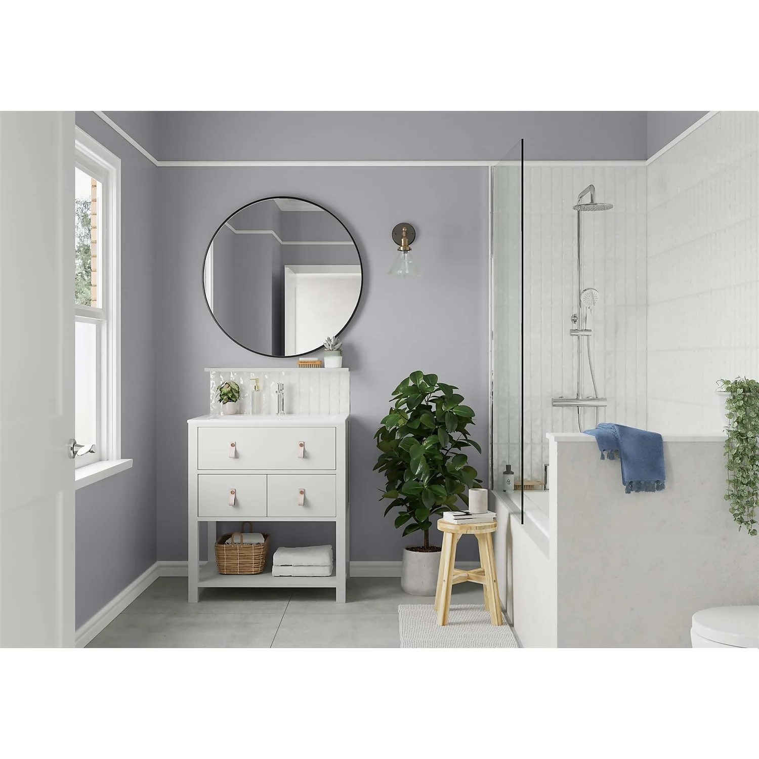 Dulux Simply Refresh One Coat Matt Paint Warm Pewter - Tester 30ml 7 Dulux Simply Refresh One Coat Matt Paint Warm Pewter - Tester 30ml - Image 5