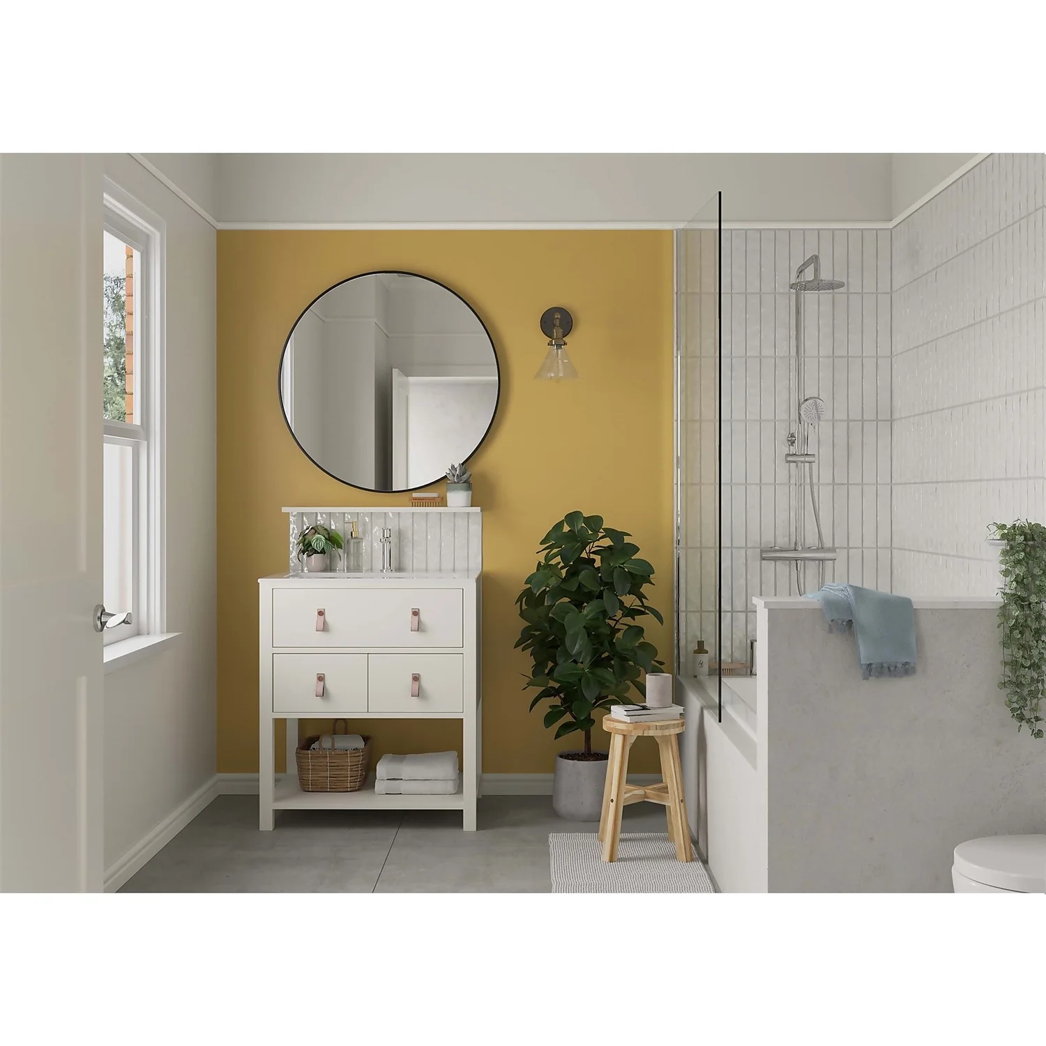 Dulux Simply Refresh Feature Wall One Coat Matt Emulsion Paint Golden Sands - Tester 30ml 6 Dulux Simply Refresh Feature Wall One Coat Matt Emulsion Paint Golden Sands - Tester 30ml - Image 4