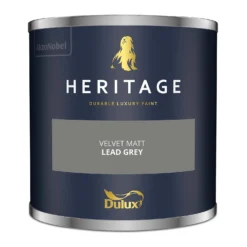 Dulux Heritage Matt Emulsion Paint Lead Grey - Tester 125ml 14 Dulux Heritage Matt Emulsion Paint Lead Grey - Tester 125ml -Laura Paint Shop 12891268 6084843785763650