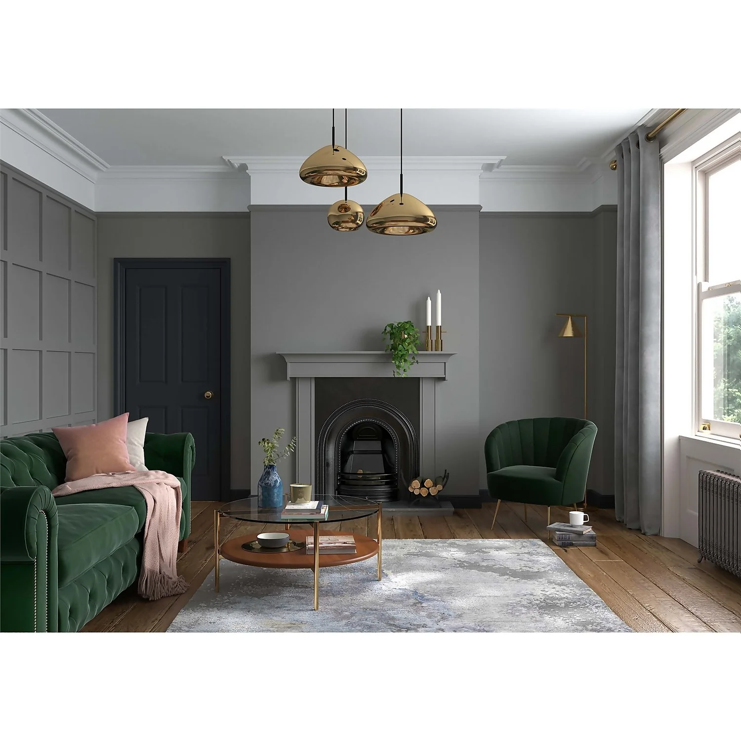 Dulux Heritage Matt Emulsion Paint Lead Grey - Tester 125ml 4 Dulux Heritage Matt Emulsion Paint Lead Grey - Tester 125ml - Image 2