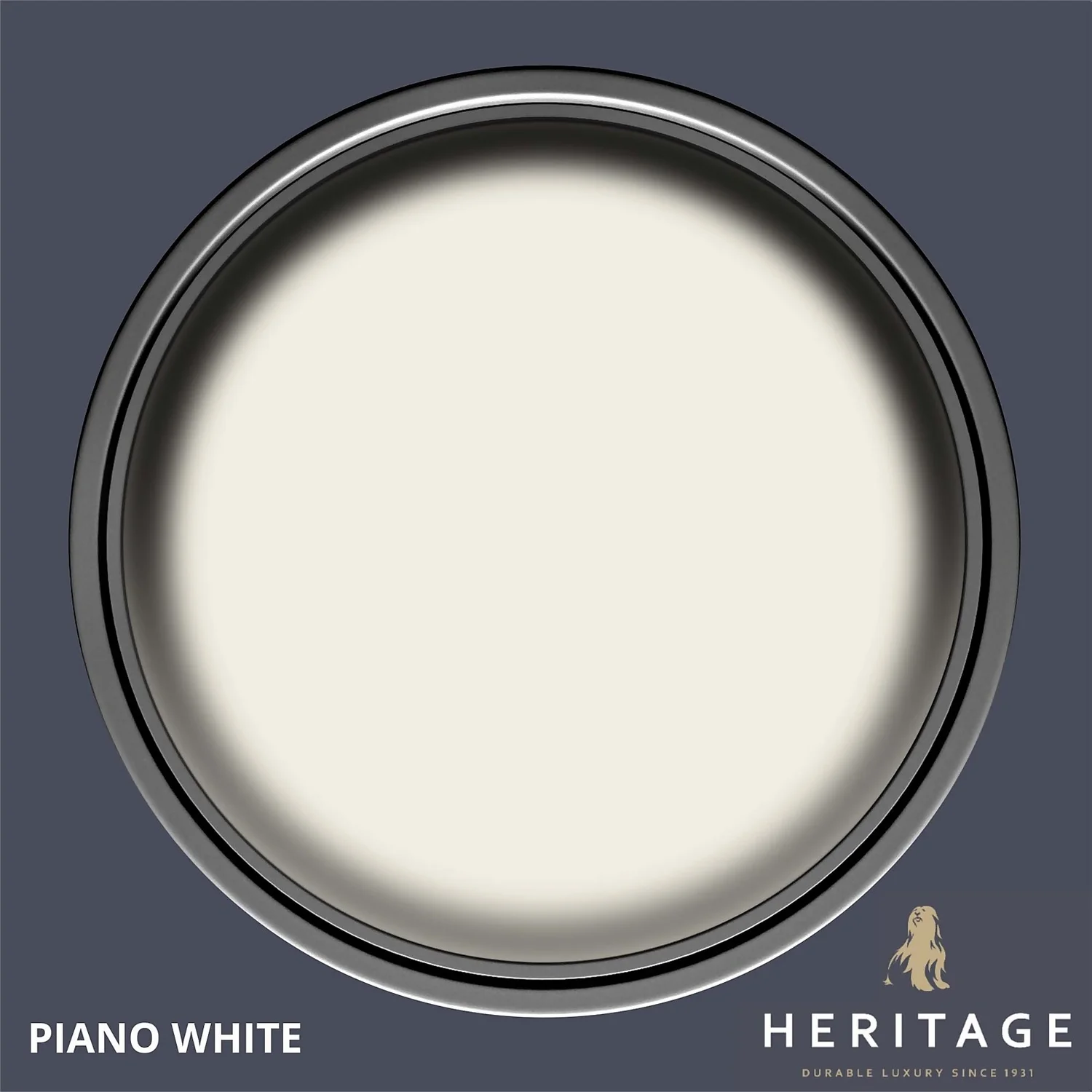 Dulux Heritage Matt Emulsion Paint Piano White - Tester 125ml 5 Dulux Heritage Matt Emulsion Paint Piano White - Tester 125ml - Image 3
