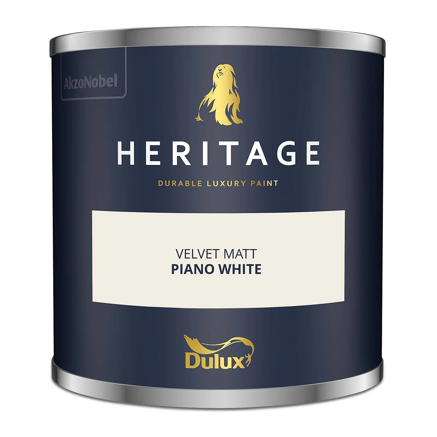 Dulux Heritage Matt Emulsion Paint Piano White - Tester 125ml 6 Dulux Heritage Matt Emulsion Paint Piano White - Tester 125ml - Image 4