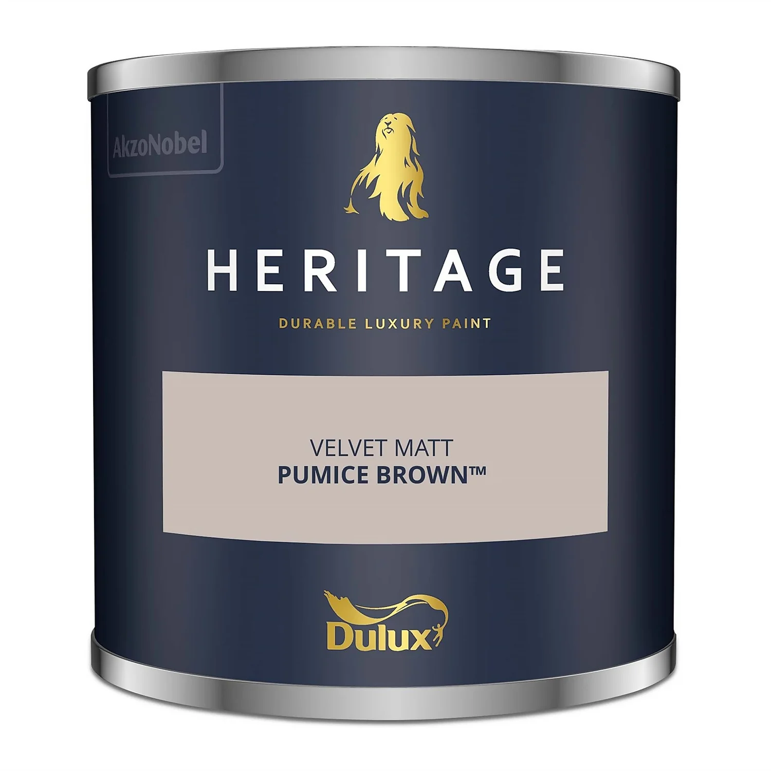 Dulux Heritage Matt Emulsion Paint Pumice Brown - Tester 125ml 6 Dulux Heritage Matt Emulsion Paint Pumice Brown - Tester 125ml - Image 4