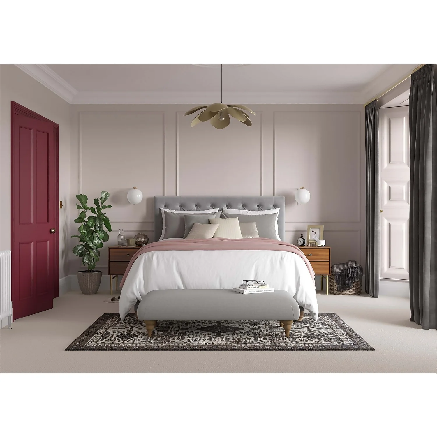 Dulux Heritage Matt Emulsion Paint Pumice Brown - Tester 125ml 11 Dulux Heritage Matt Emulsion Paint Pumice Brown - Tester 125ml - Image 9