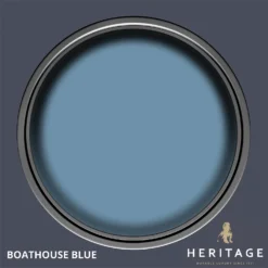 Dulux Heritage Matt Emulsion Paint Boathouse Blue - Tester 125ml 13 Dulux Heritage Matt Emulsion Paint Boathouse Blue - Tester 125ml -Laura Paint Shop 12891385 1014843799883288