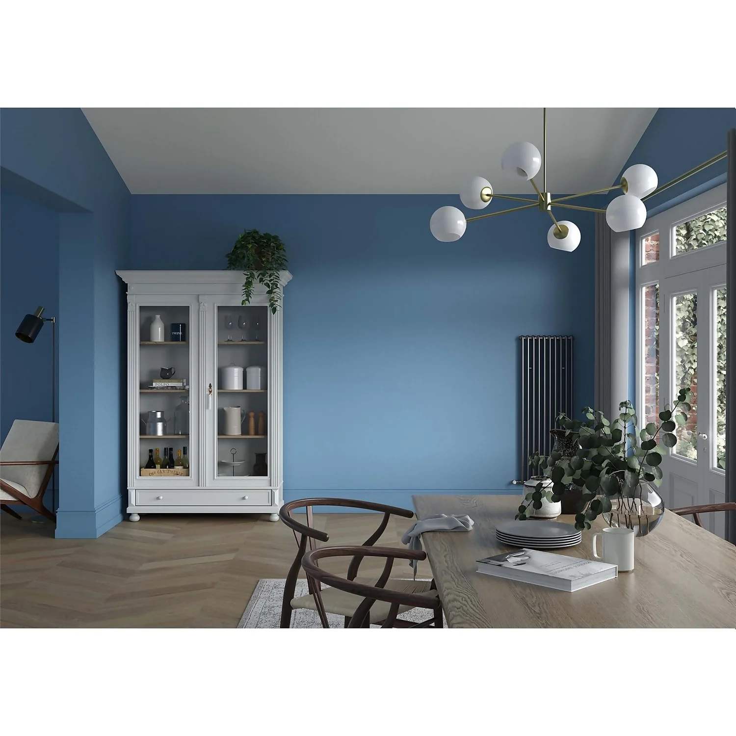 Dulux Heritage Matt Emulsion Paint Boathouse Blue - Tester 125ml 9 Dulux Heritage Matt Emulsion Paint Boathouse Blue - Tester 125ml - Image 7