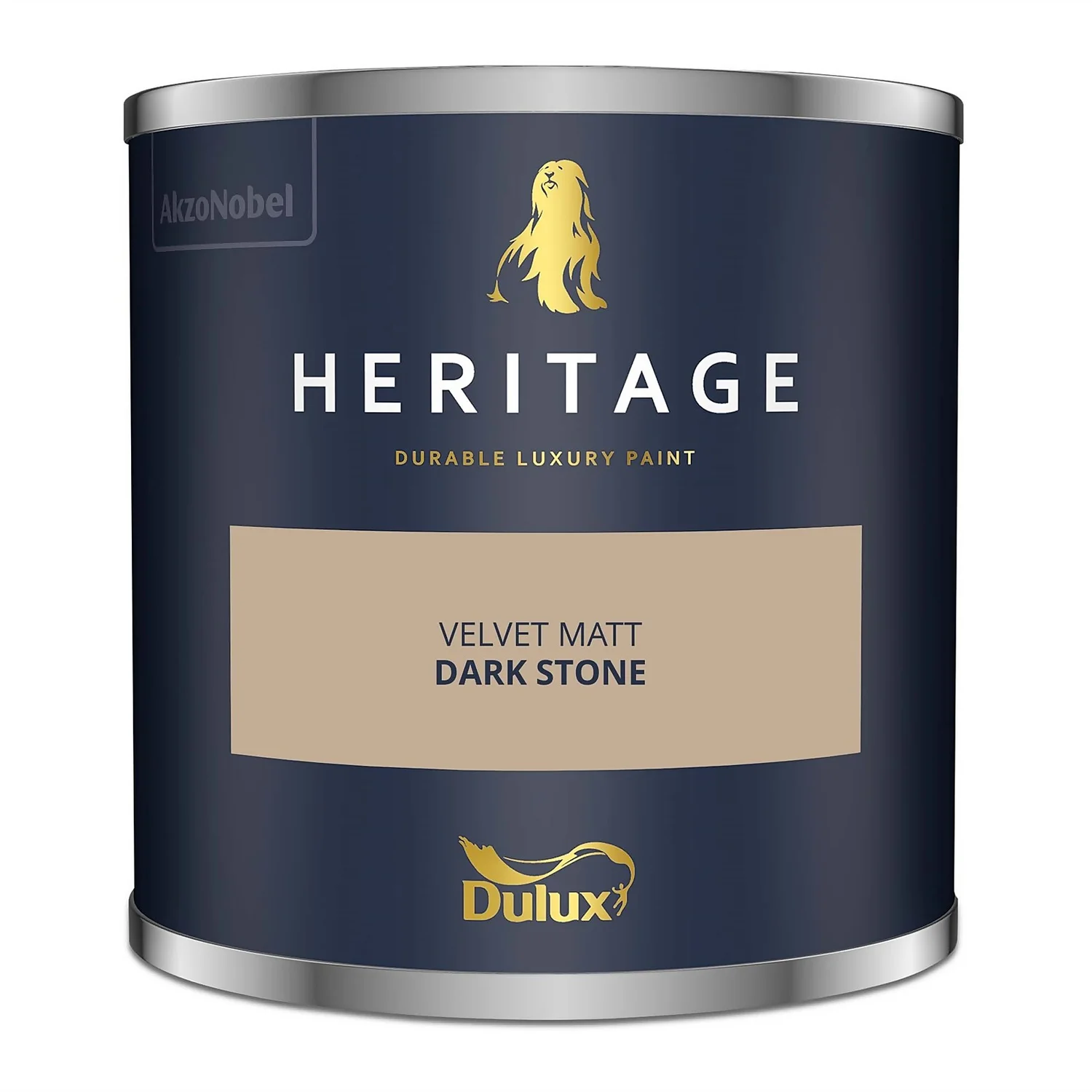 Dulux Heritage Matt Emulsion Paint Dark Stone - Tester 125ml 6 Dulux Heritage Matt Emulsion Paint Dark Stone - Tester 125ml - Image 4