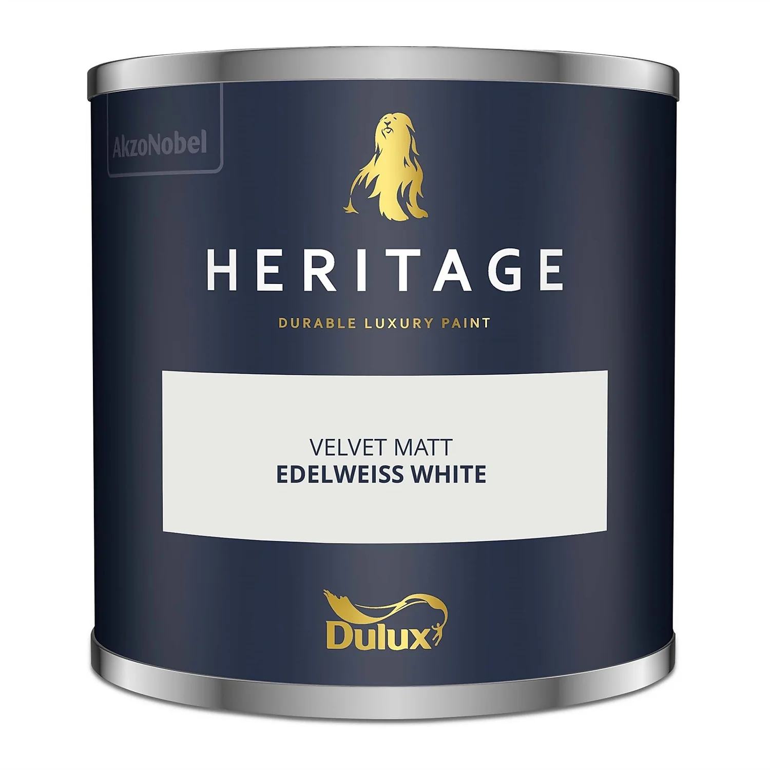 Dulux Heritage Matt Emulsion Paint Edelweiss White - Tester 125ml 6 Dulux Heritage Matt Emulsion Paint Edelweiss White - Tester 125ml - Image 4