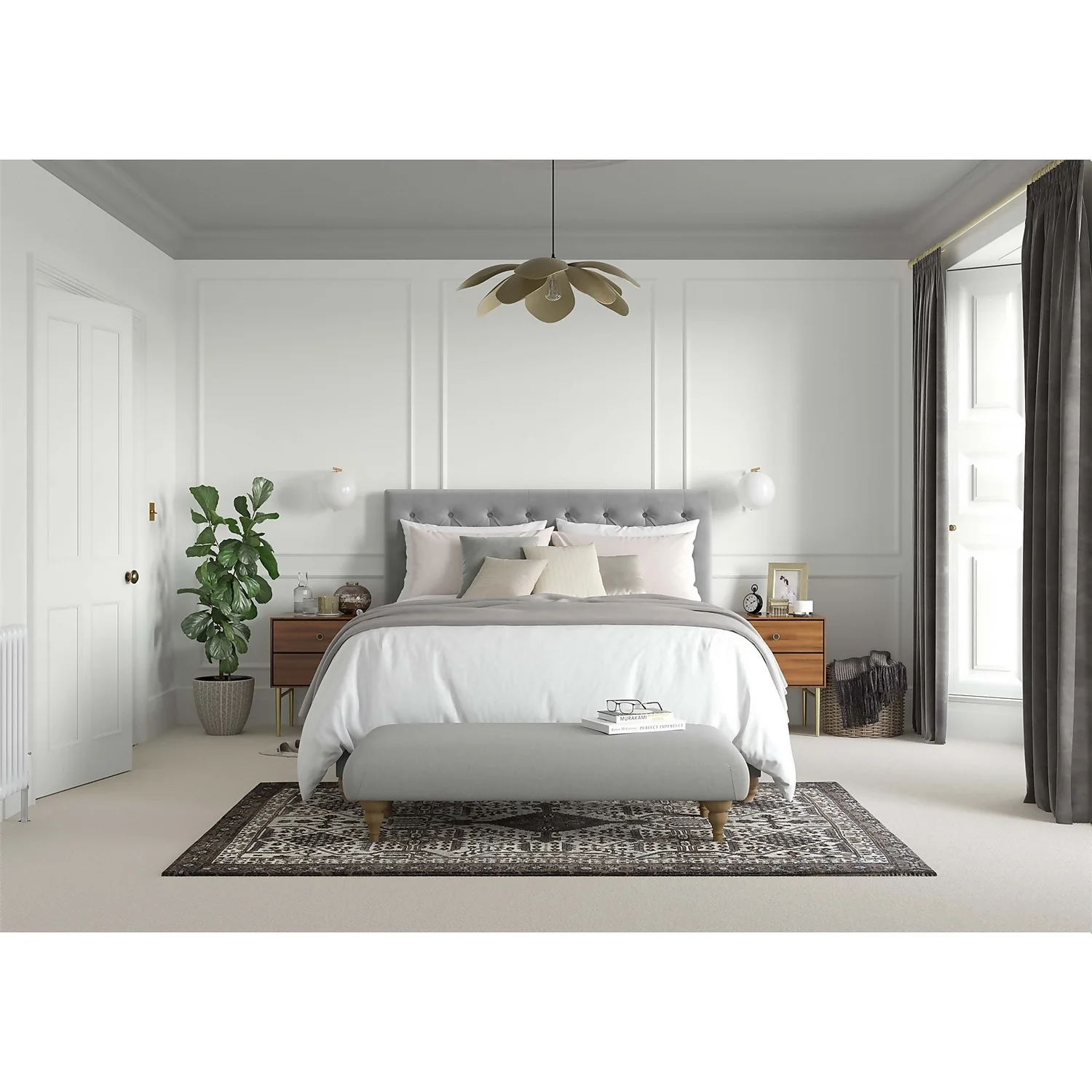 Dulux Heritage Matt Emulsion Paint Edelweiss White - Tester 125ml 11 Dulux Heritage Matt Emulsion Paint Edelweiss White - Tester 125ml - Image 9