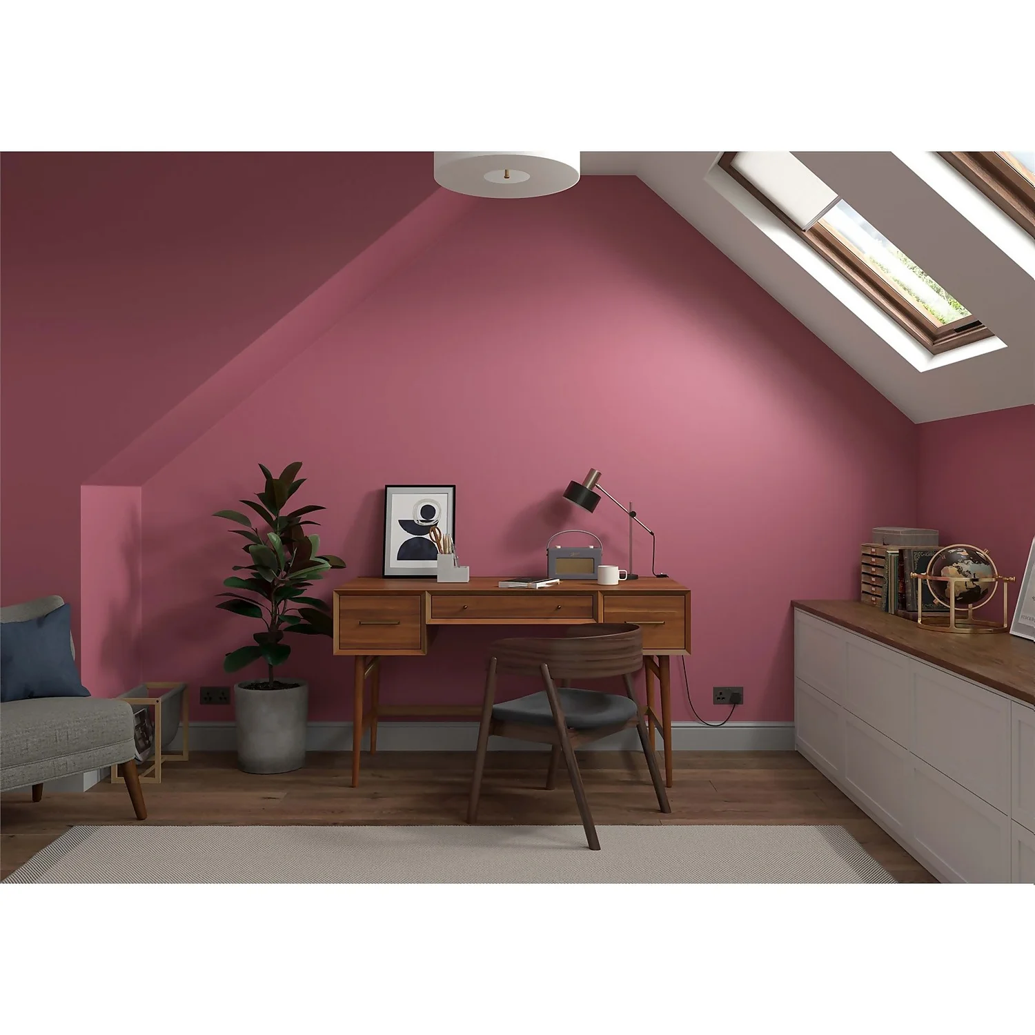 Dulux Heritage Matt Emulsion Paint Fitzrovia Red - Tester 125ml 10 Dulux Heritage Matt Emulsion Paint Fitzrovia Red - Tester 125ml - Image 8