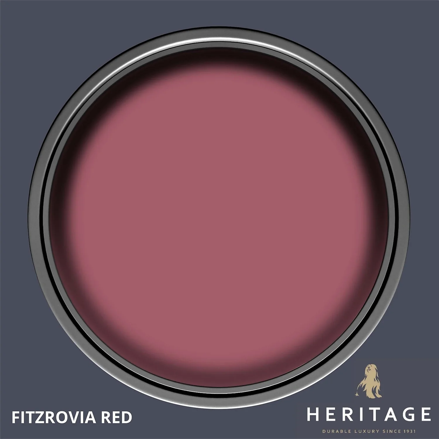 Dulux Heritage Matt Emulsion Paint Fitzrovia Red - Tester 125ml 5 Dulux Heritage Matt Emulsion Paint Fitzrovia Red - Tester 125ml - Image 3
