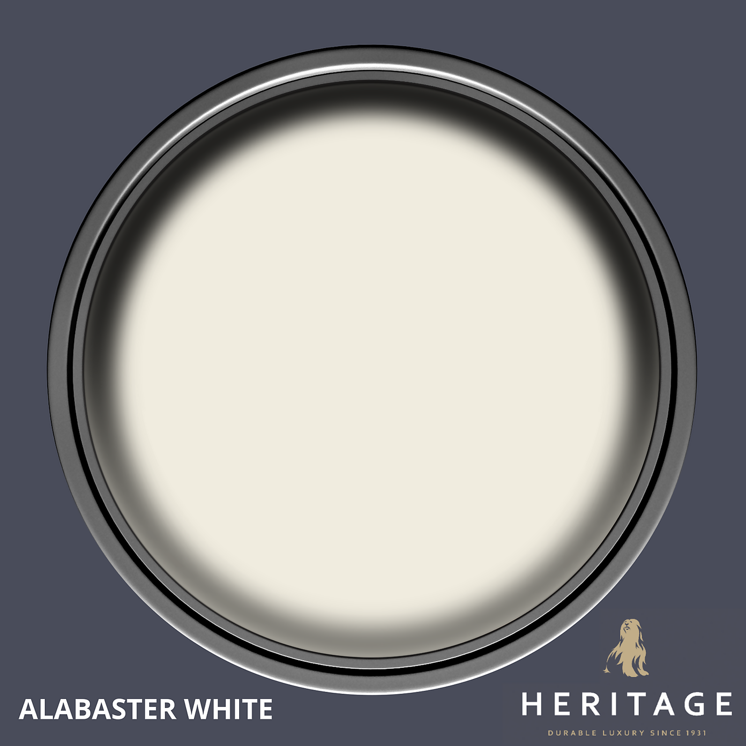 Dulux Heritage Eggshell Paint Alabaster White - 750ml 5 Dulux Heritage Eggshell Paint Alabaster White - 750ml - Image 3
