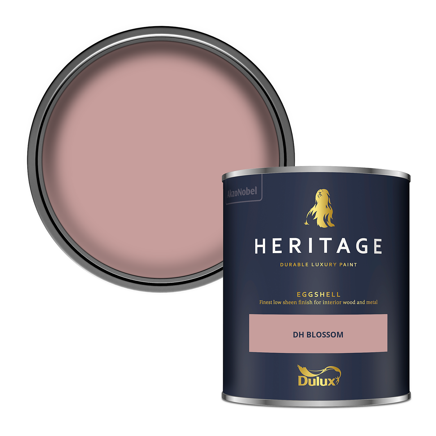 Dulux Heritage Eggshell Paint DH Blossom - 750ml 3 Dulux Heritage Eggshell Paint DH Blossom - 750ml