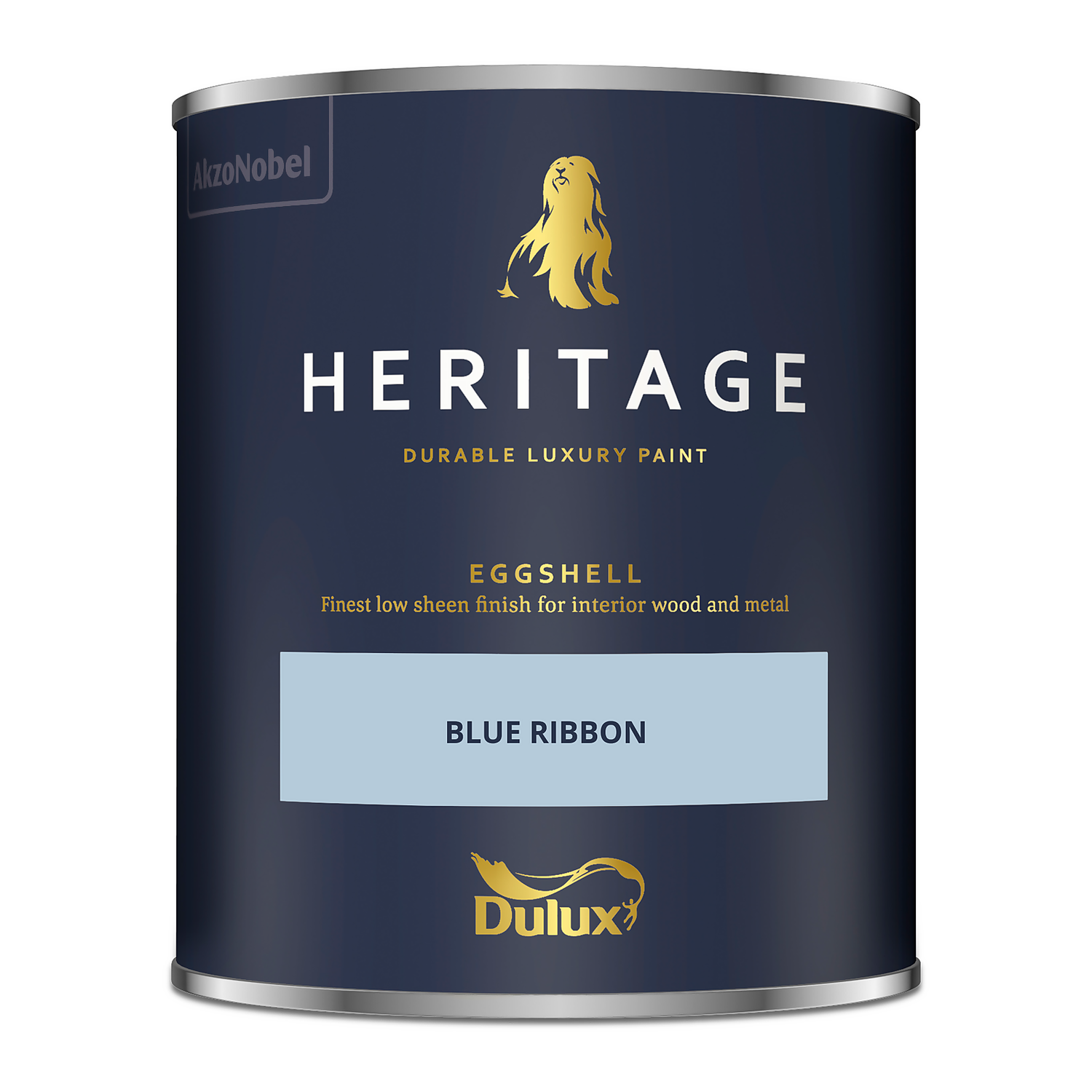 Dulux Heritage Eggshell Paint Blue Ribbon - 750ml 6 Dulux Heritage Eggshell Paint Blue Ribbon - 750ml - Image 4