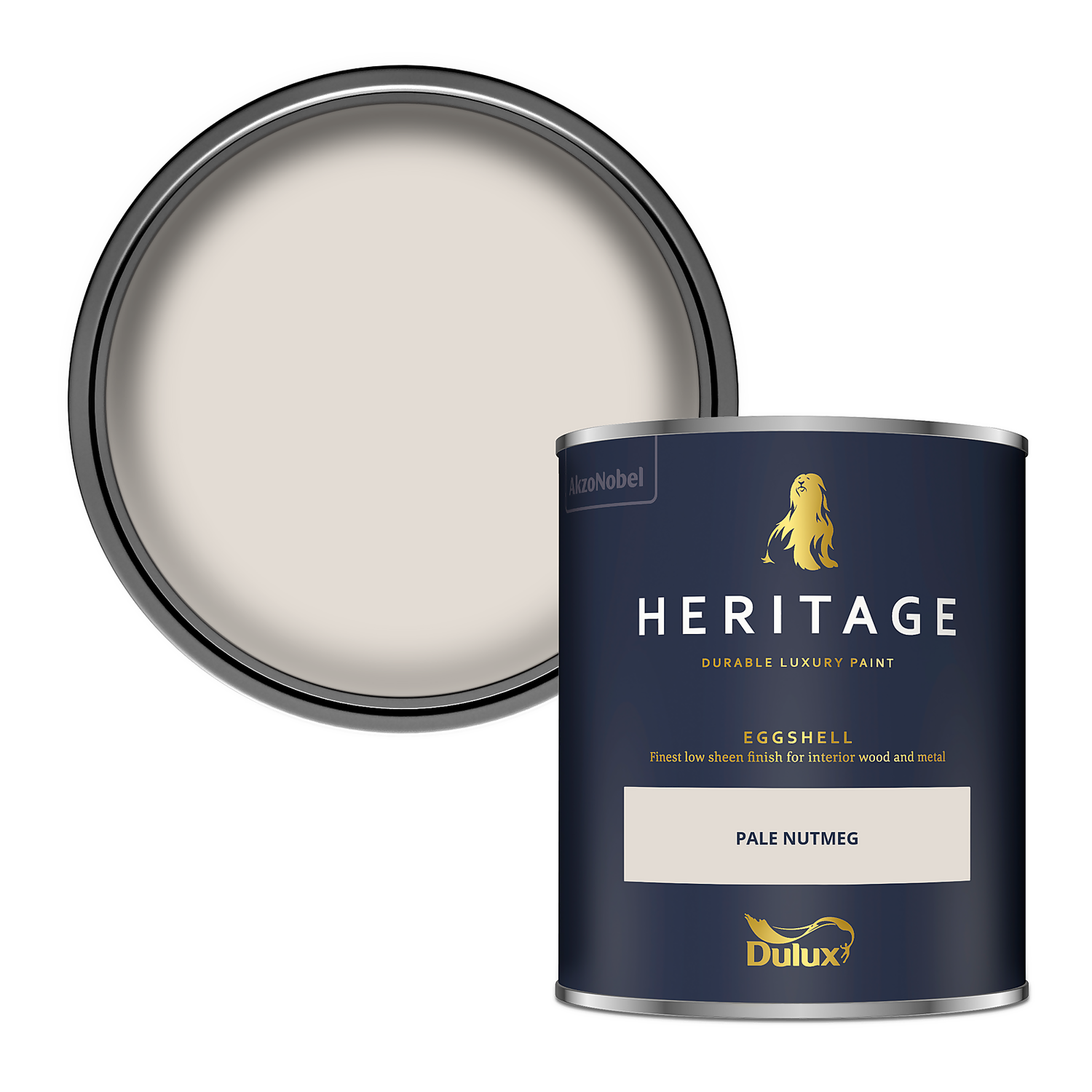 Dulux Heritage Eggshell Paint Pale Nutmeg - 750ml 3 Dulux Heritage Eggshell Paint Pale Nutmeg - 750ml