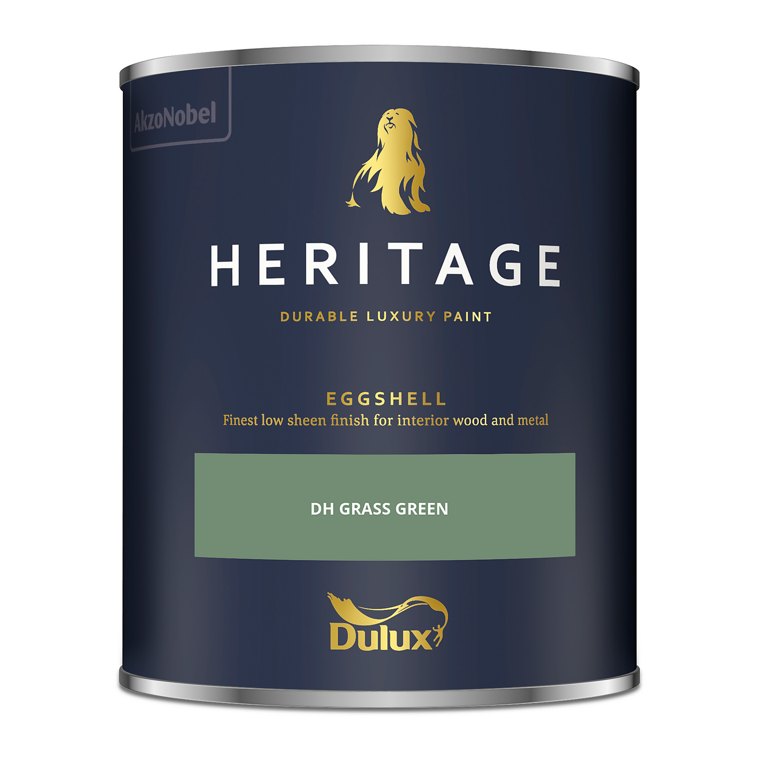 Dulux Heritage Eggshell Paint DH Grass Green - 750ml 6 Dulux Heritage Eggshell Paint DH Grass Green - 750ml - Image 4