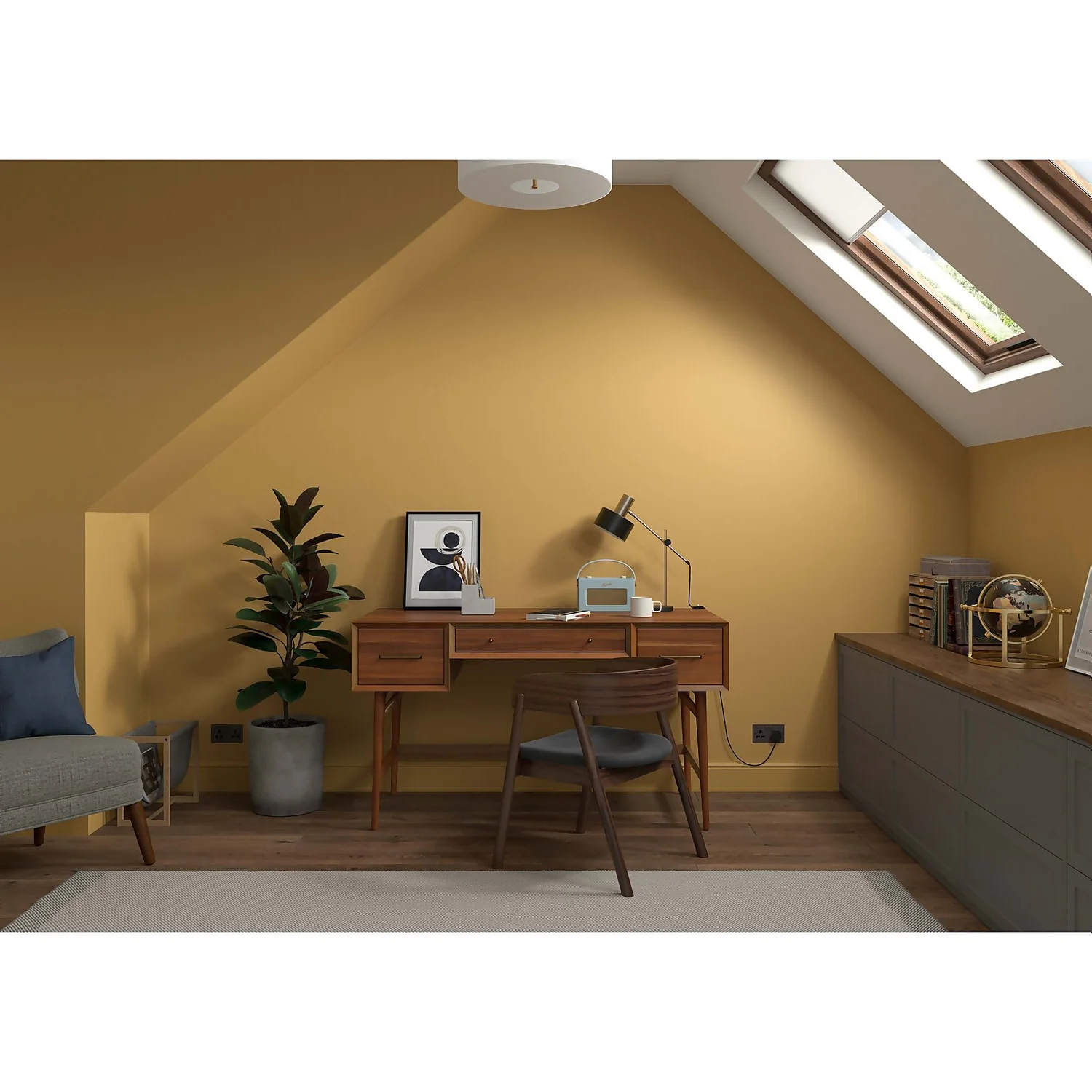 Dulux Heritage Eggshell Paint Brushed Gold - 750ml 8 Dulux Heritage Eggshell Paint Brushed Gold - 750ml - Image 6