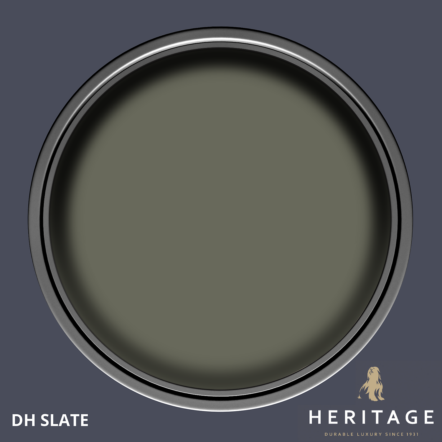 Dulux Heritage Eggshell Paint DH Slate - 750ml 5 Dulux Heritage Eggshell Paint DH Slate - 750ml - Image 3